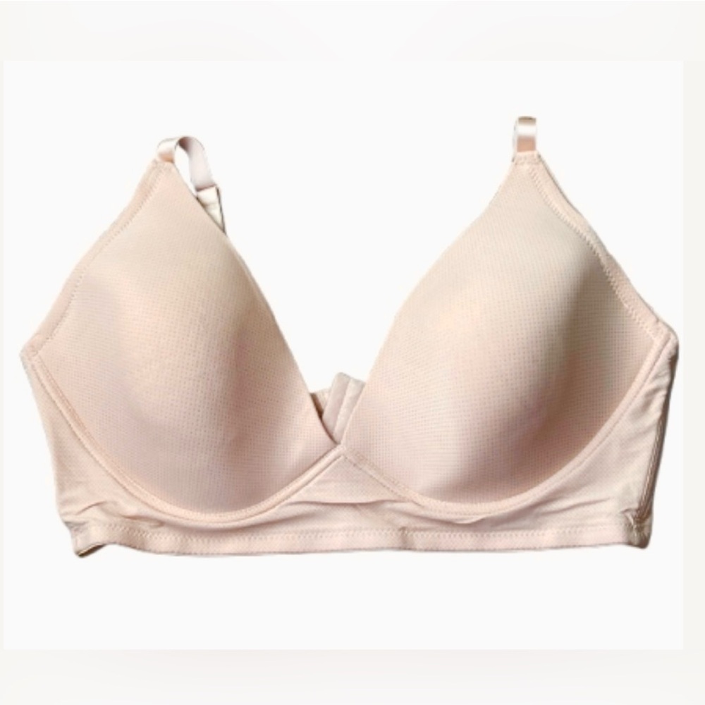 Laura Ashley 42 D Tan Spandex Bra